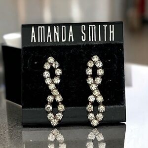 Amanda Smith Rhinestone Earrings